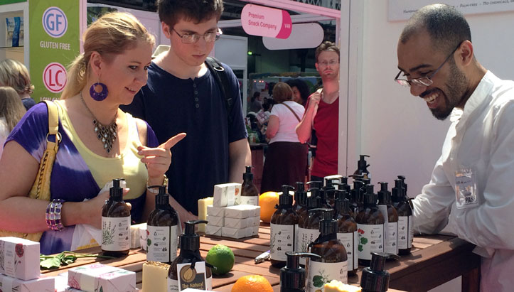 Organisers say the wanted to create the ultimate shopping experience for the millions of UK residents who suffer from allergies and intolerances (Picture: Melanie Gardiner)