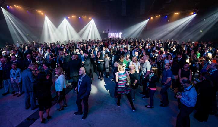 About 800 guests celebrated the centre's opening