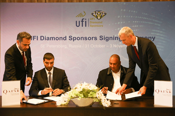 Qatar National Tourism Council signs multi-year Diamond Sponsorship deal with UFI