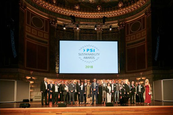 These are the PSI’s 2018 sustainability awards winners