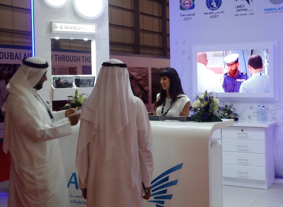 ADNEC promotes shows at Dubai Airshow