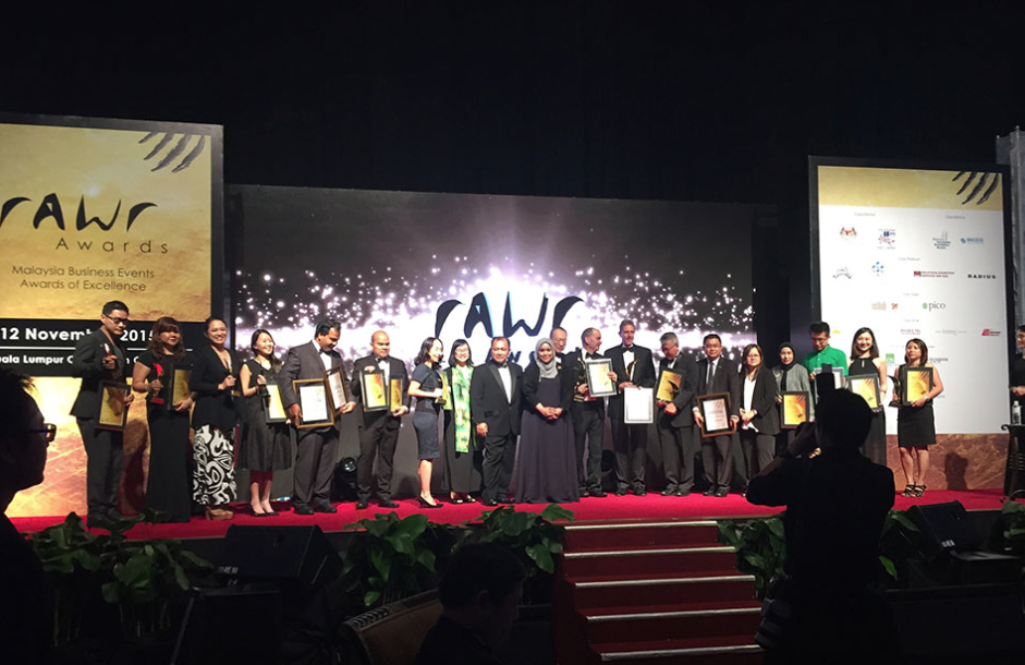 Malaysia rAWrs back to honour the best in its business events industry