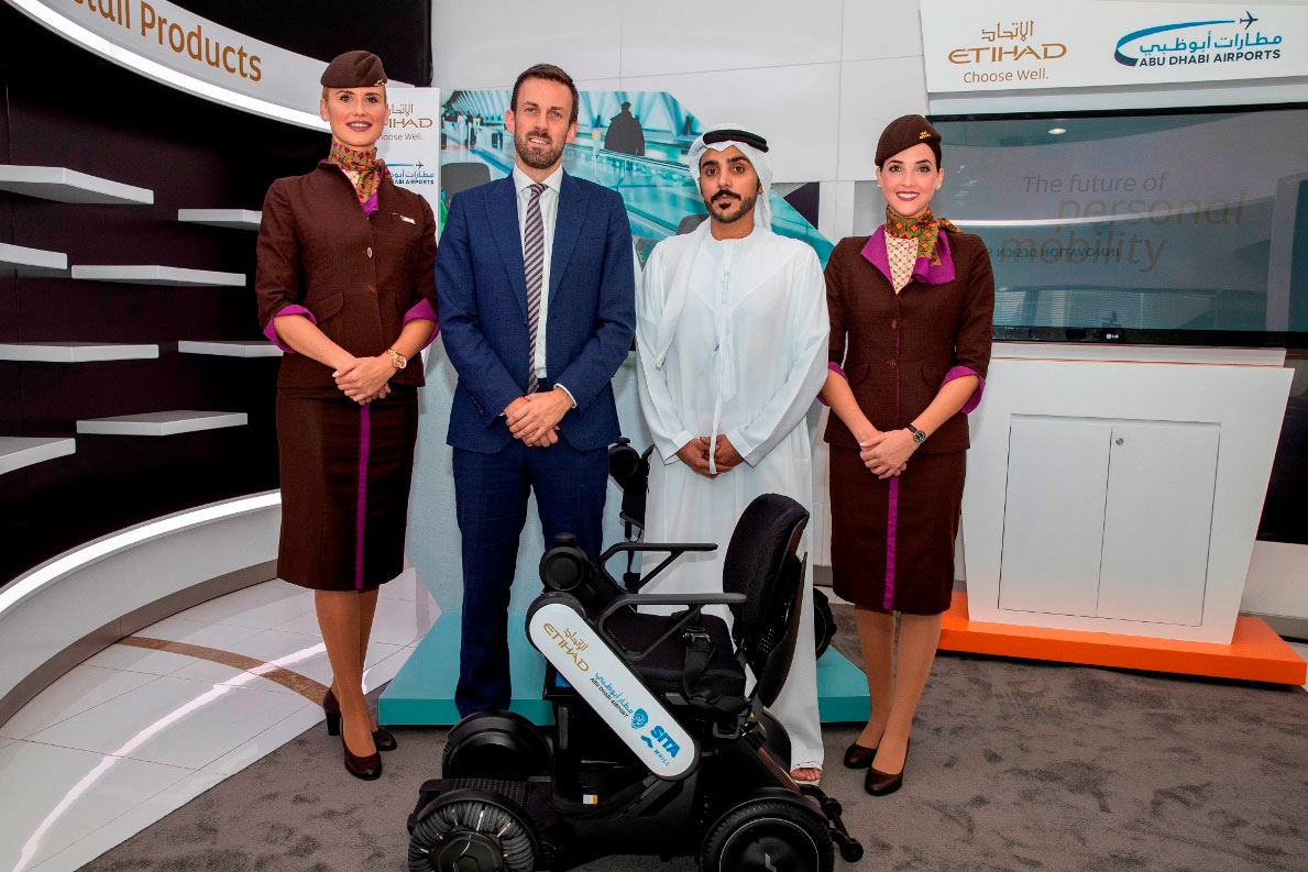 Etihad Airways launches autonomous wheelchairs