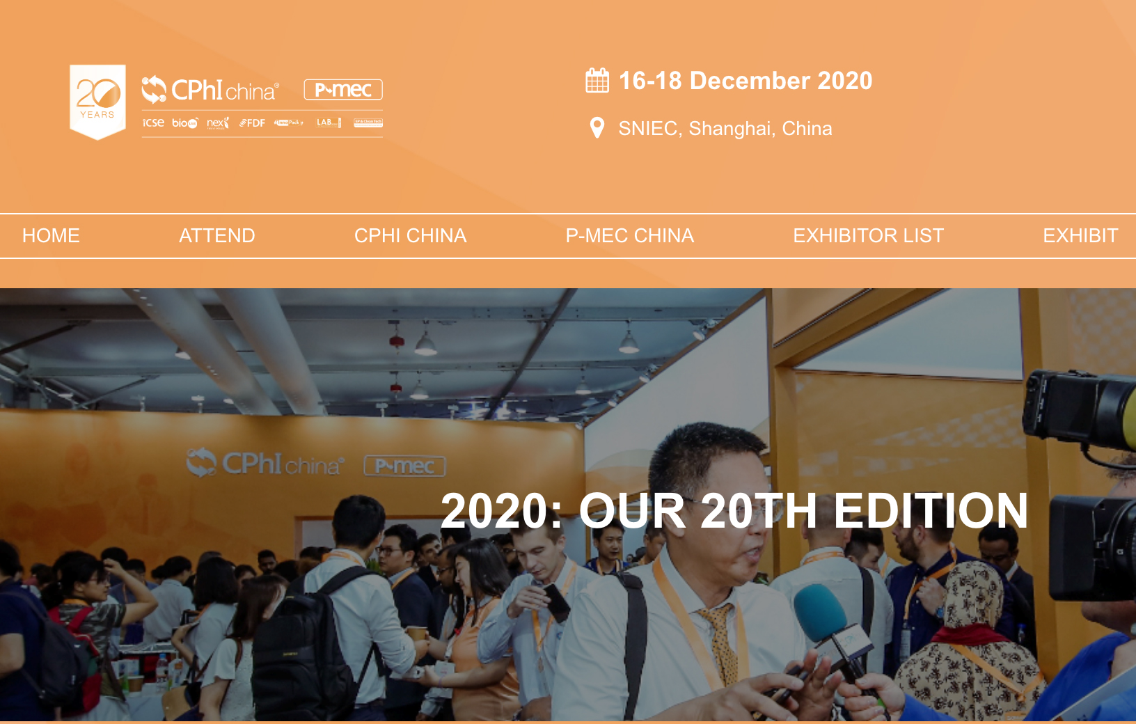 China’s largest pharma exhibition moves to December