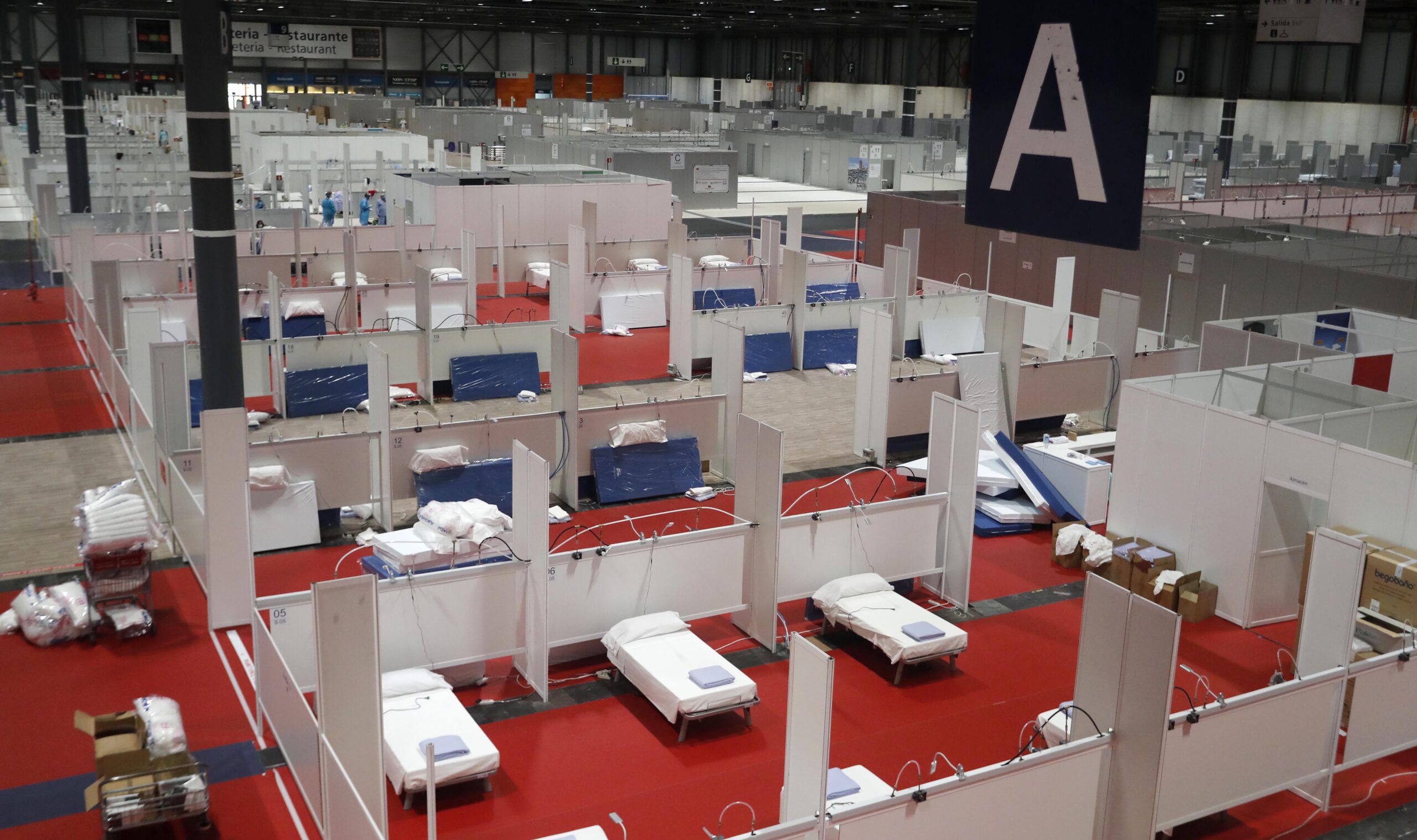 IFEMA mobilises in Madrid to create country’s largest field hospital