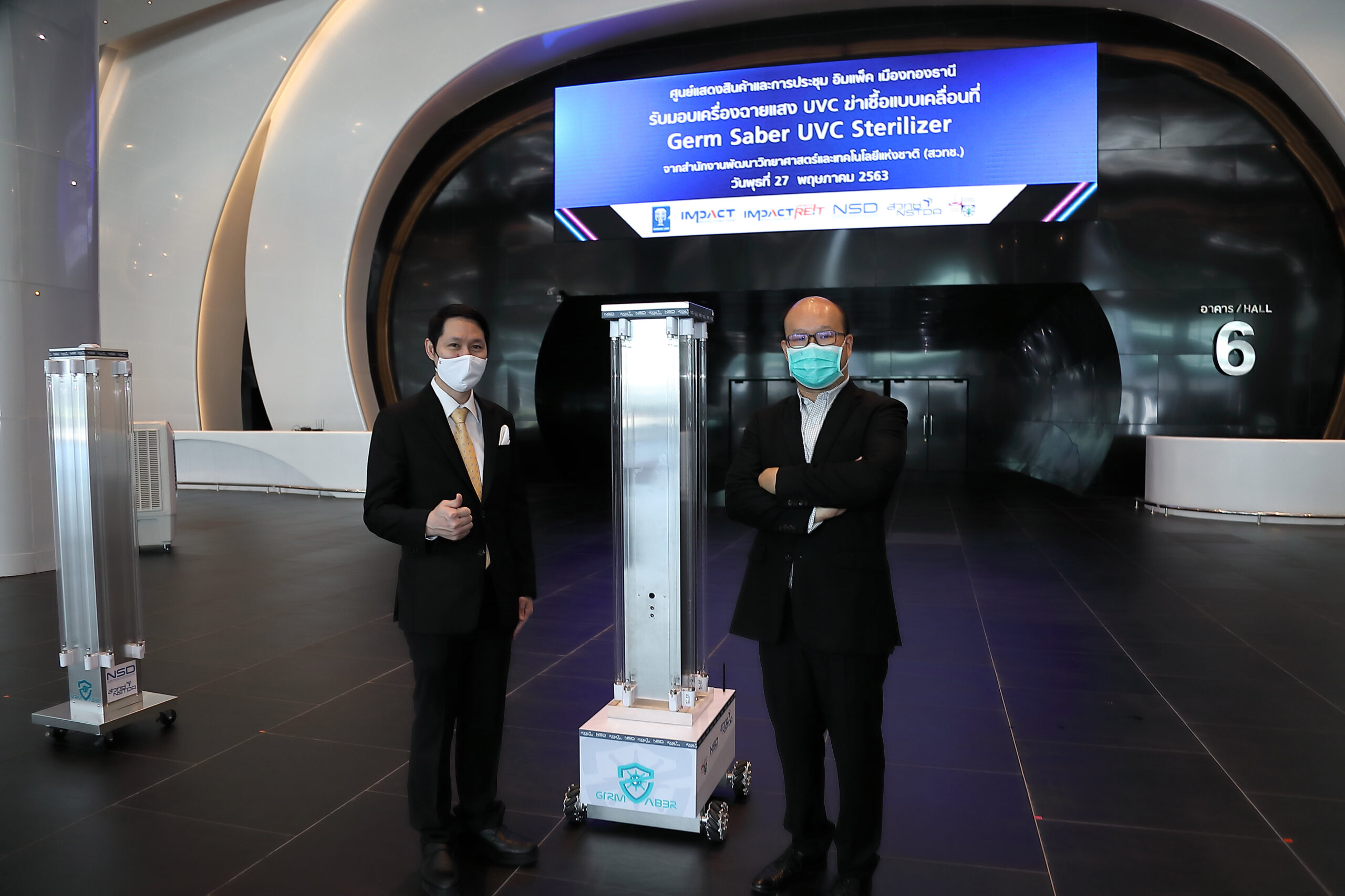 Bangkok’s IMPACT Exhibition Centre deploys UV disinfection robots
