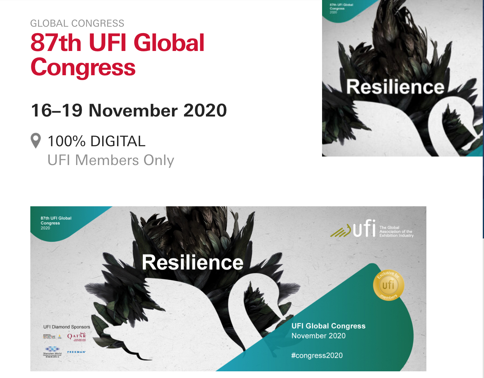 UFI announces keynote speakers for Global Congress
