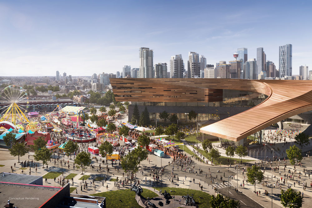 Calgary Stampede reaches new milestone on convention centre expansion