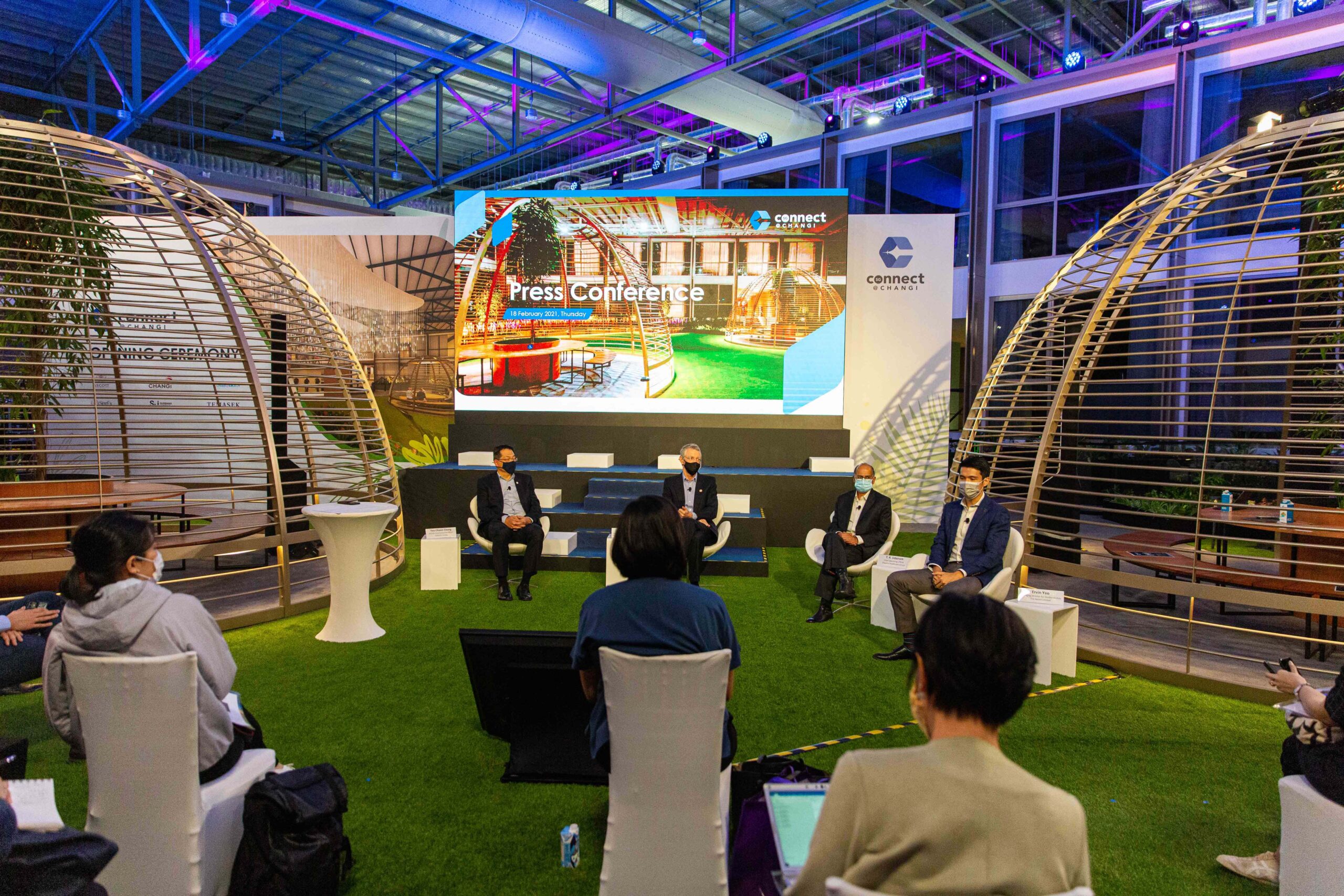 Singapore launches new meetings facility ‘bubble’ Connect@Changi at SingEXPO