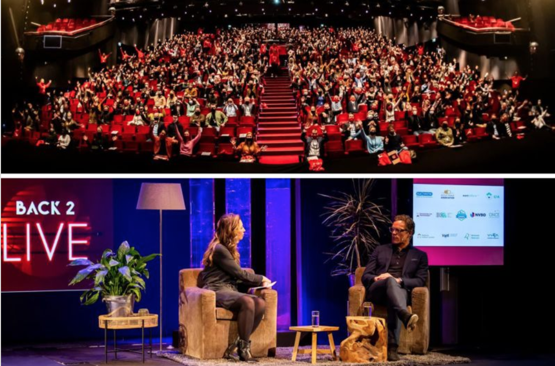 Successful conference for 500 in Utrecht theatre opens new act on running Covid-safe events