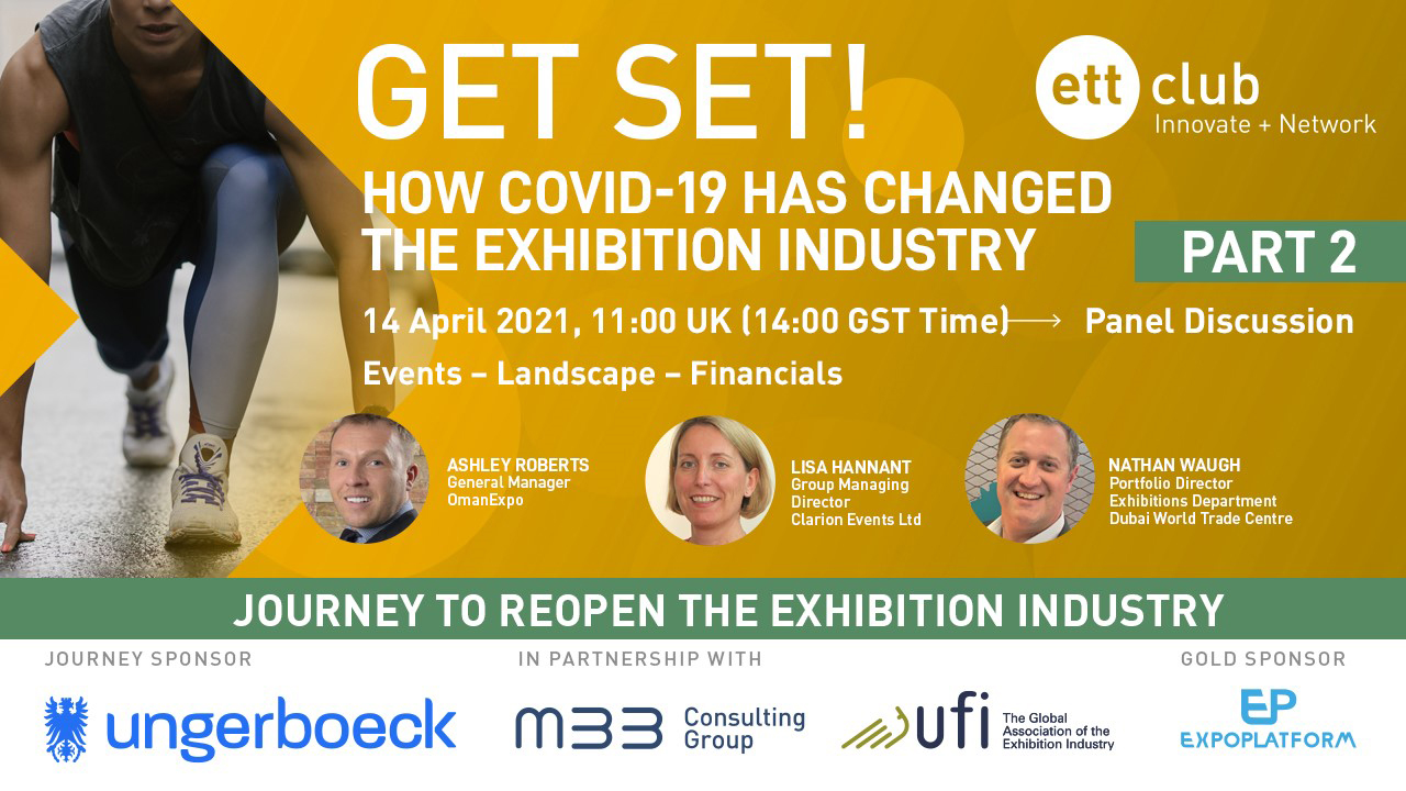 ETT Club springs into action with three valuable April sessions for exhibition professionals