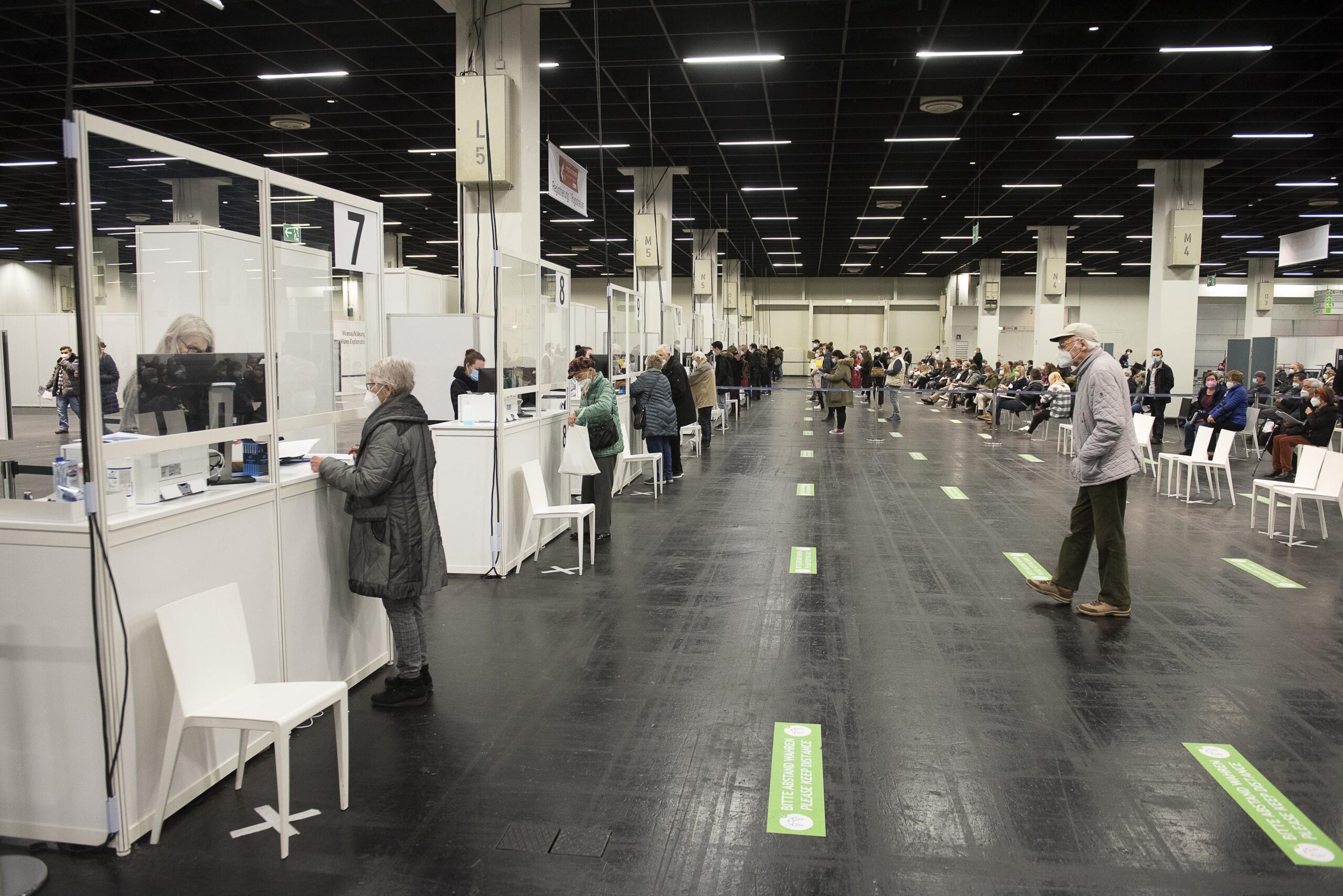 German exhibition venues host a fifth of all Germany’s vaccinations in first quarter