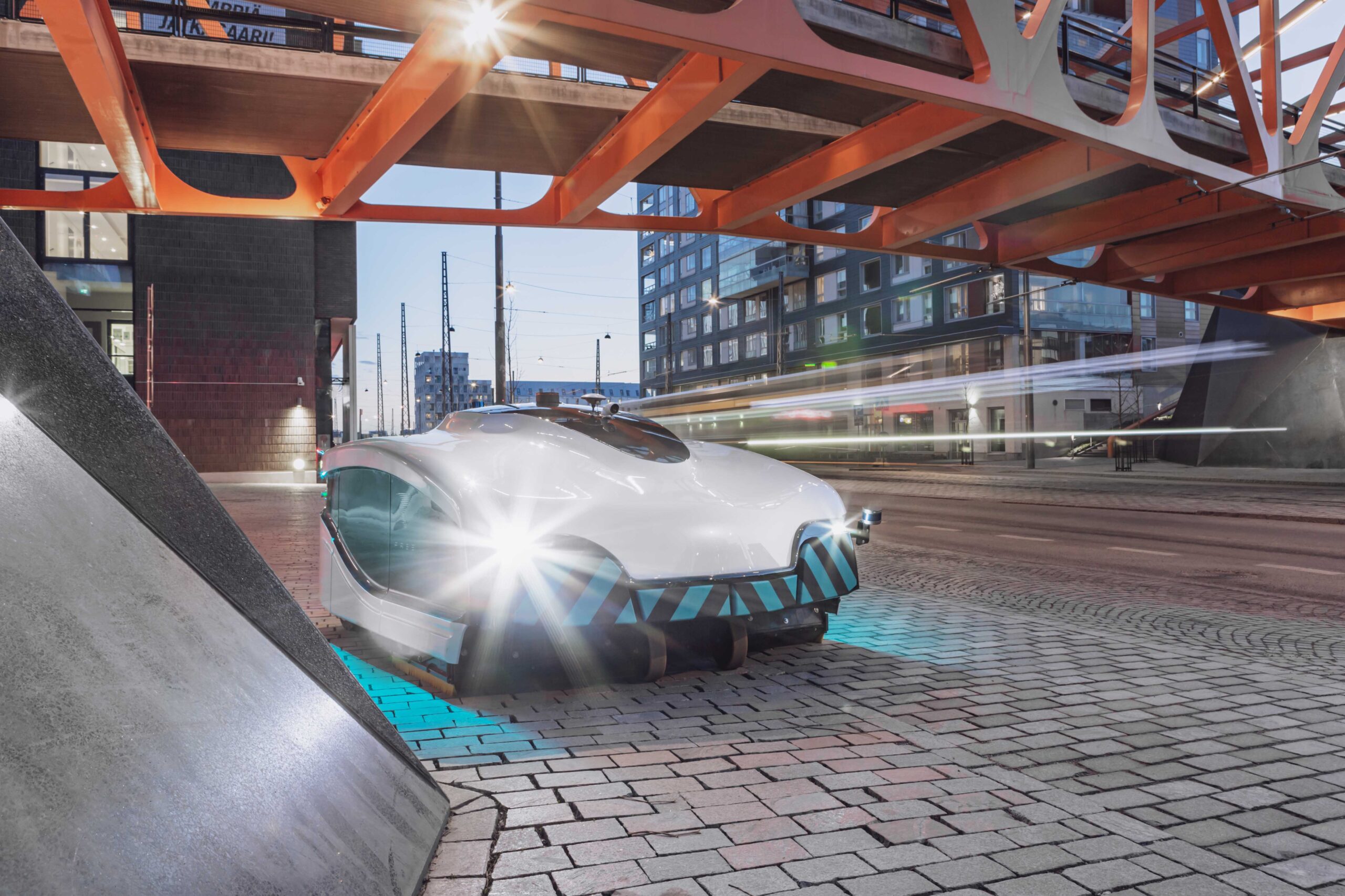 Clean sweep for robot in smart city Helsinki