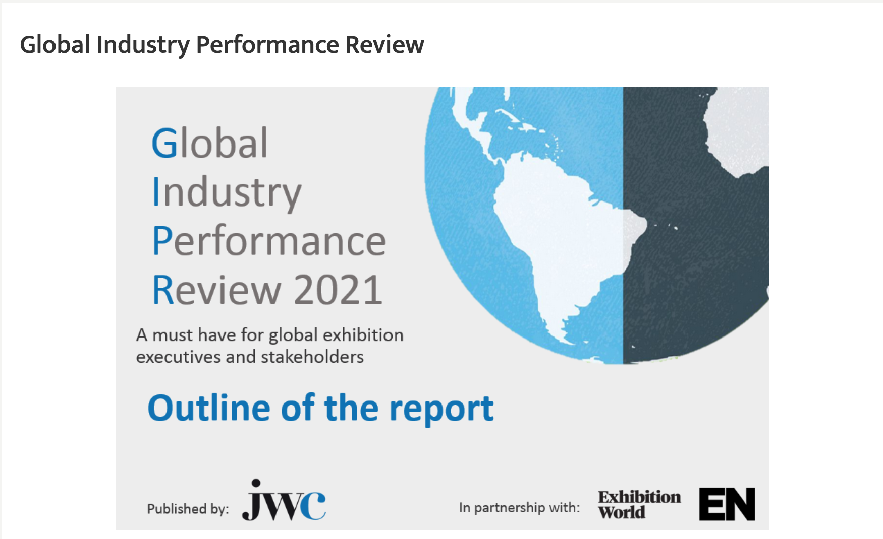 Join the webinar for the new Global Industry Performance Review launch