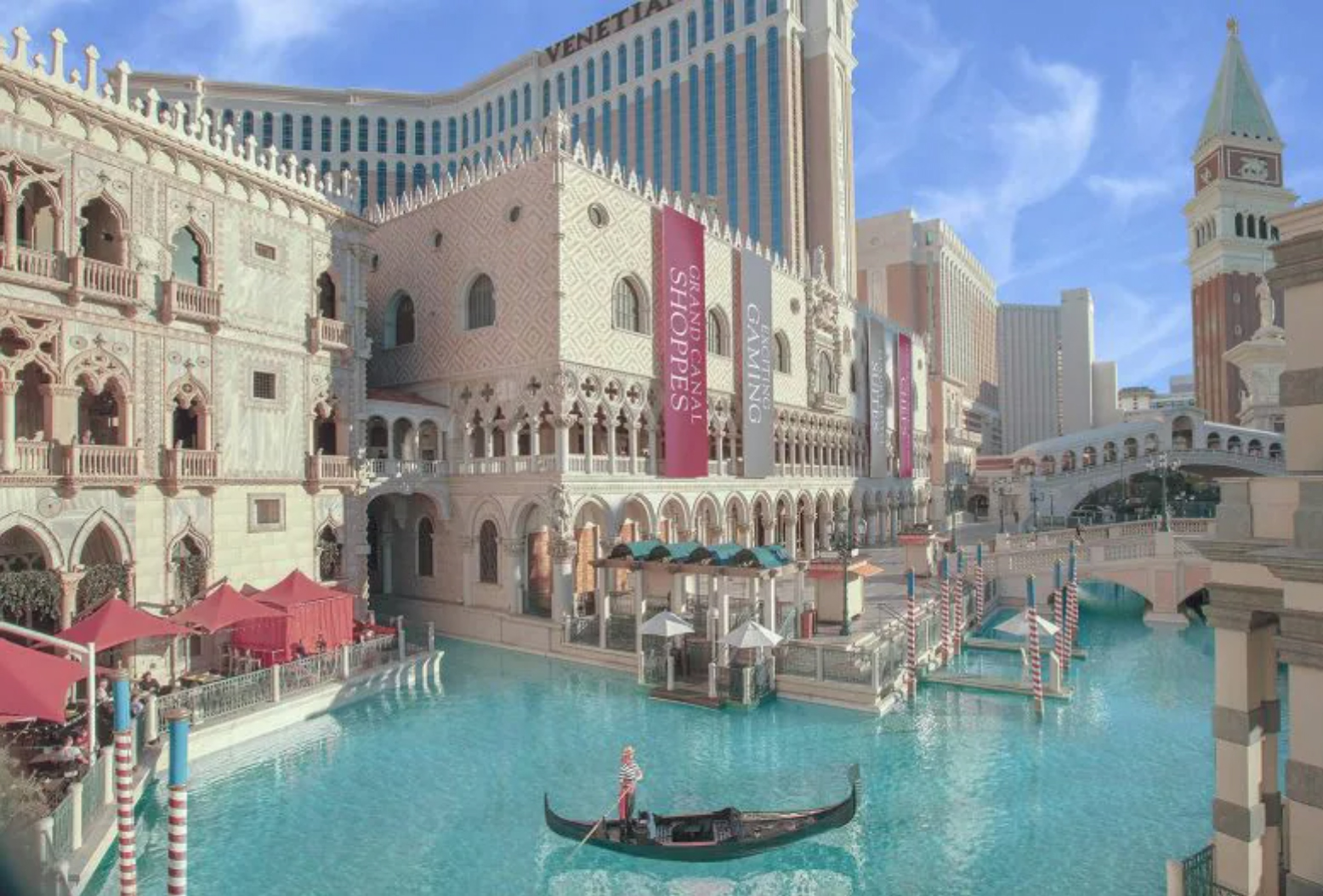 New accent on The Venetian at Vegas expo and convention resort