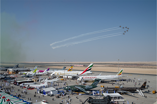 Dubai Airshow sees trade visitor numbers rise by 50% on 2019