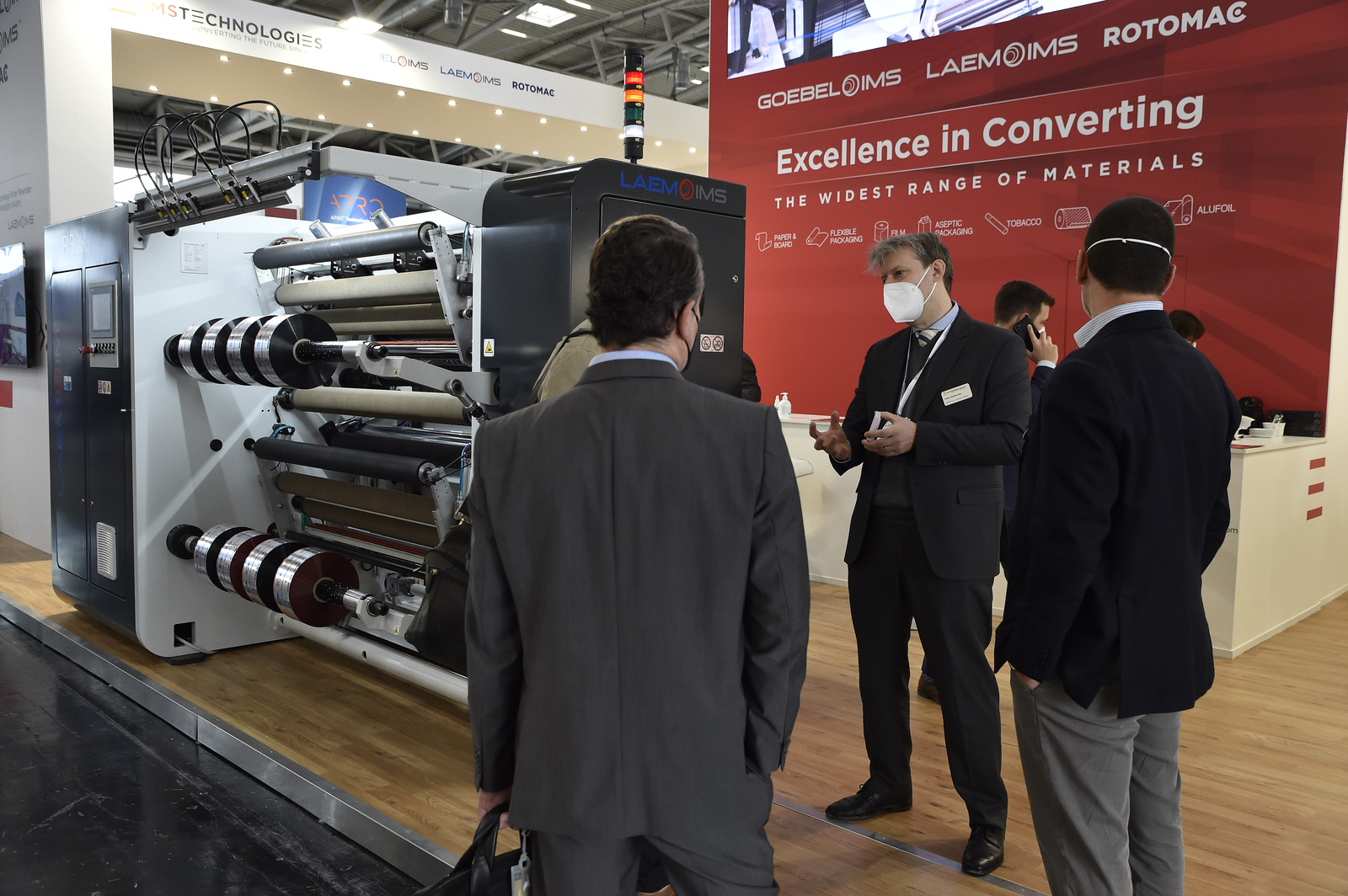 Trade show treble reunites the converting, corrugated and industrial print industries in person in Munich