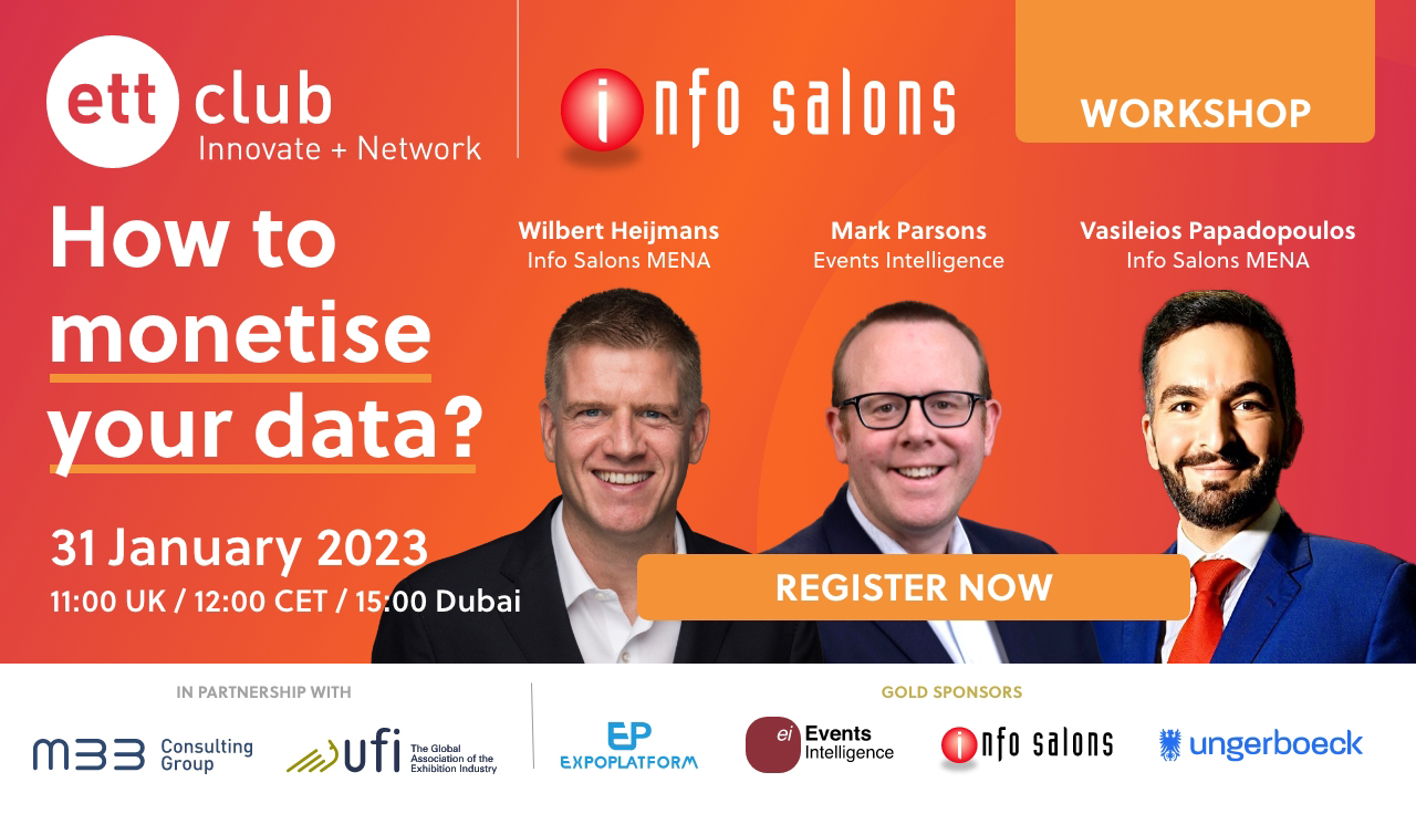 New workshop from ETT Club and info Salons: How to monetise your data