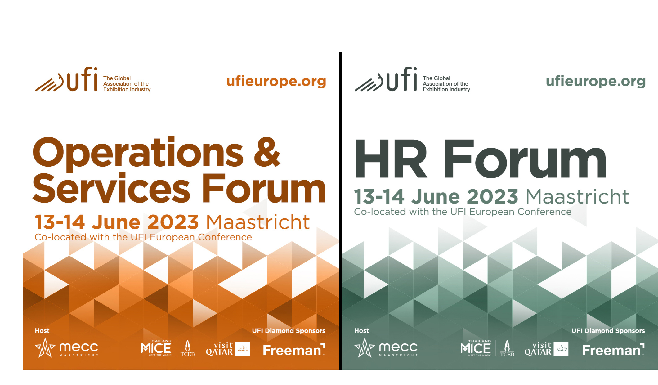 Two UFI Forums to raise the curtain on European Conference in Maastricht in June