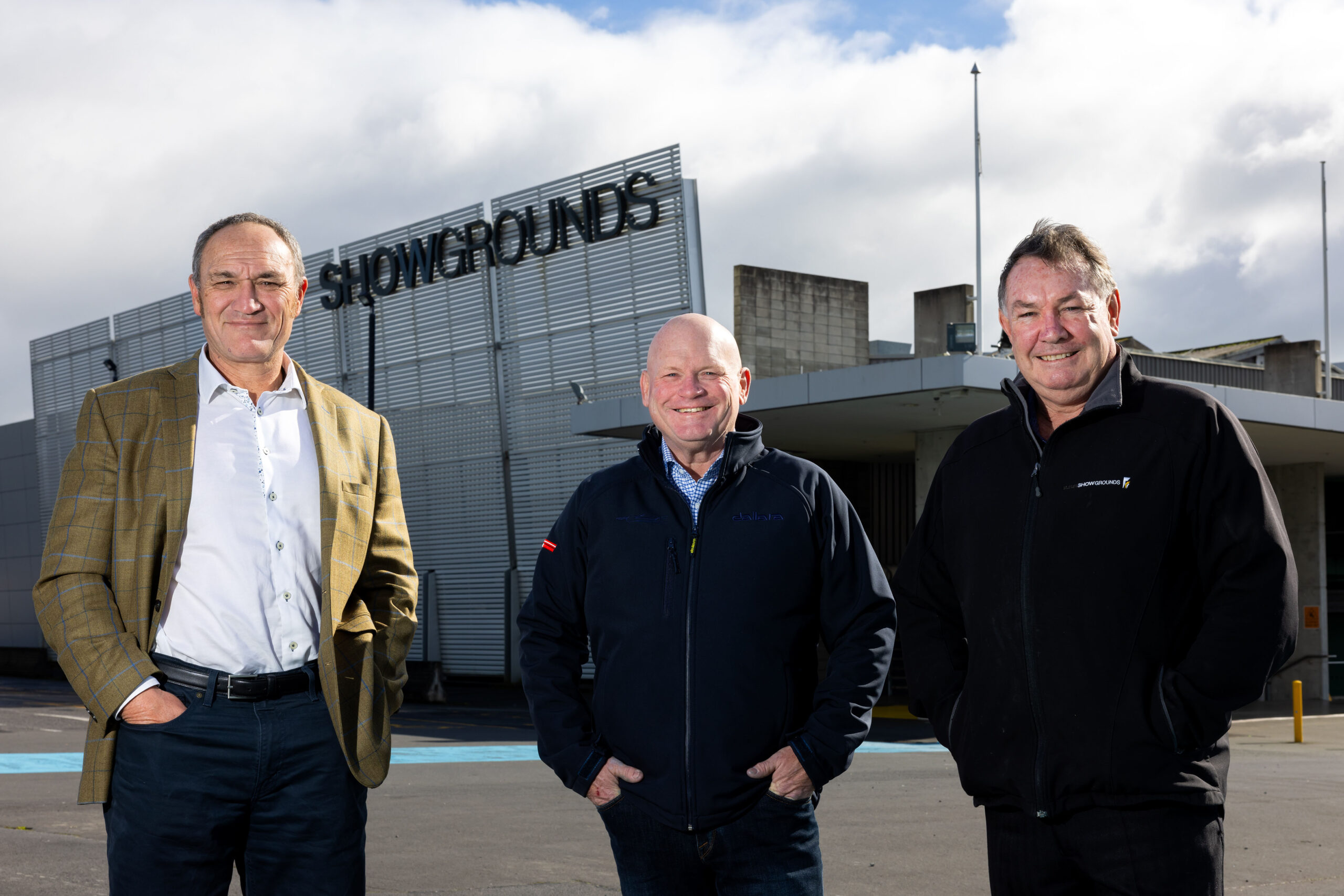 Murray Reade, Cornwall Park Trust Board CEO, Dean Mulholland, NZEEC, Mark Frankham, NZEEC