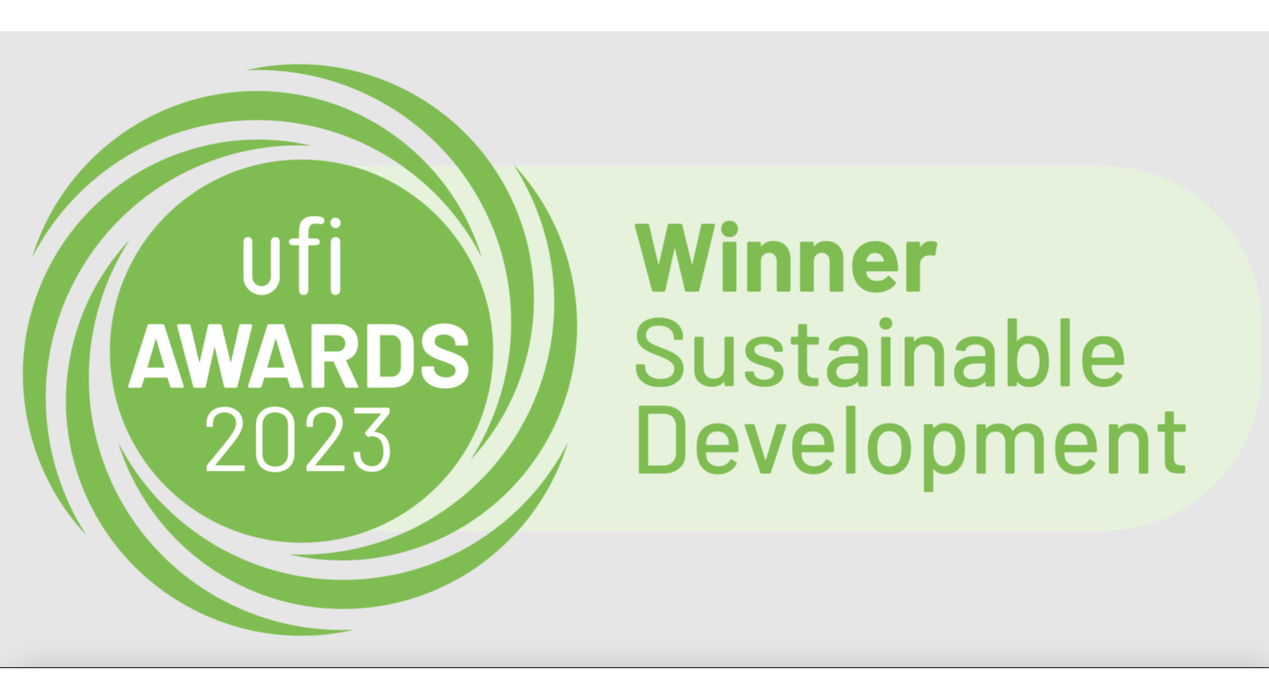 UFI Sustainable dev award