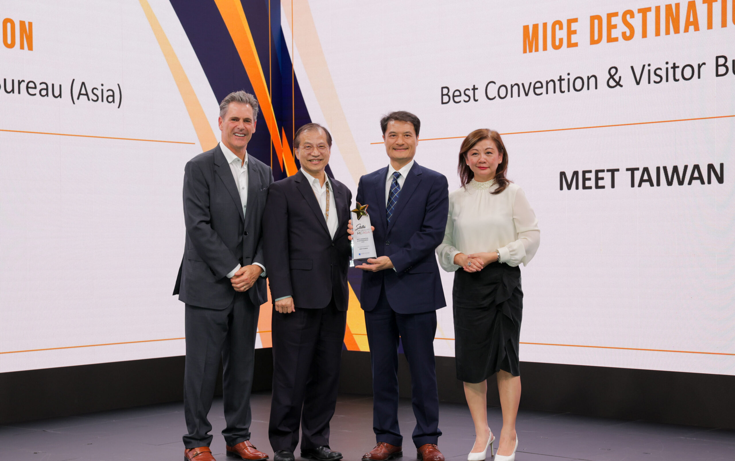 MEET TAIWAN is awarded its third consecutive Asia’s 2023 Best Convention & Visitor Bureau