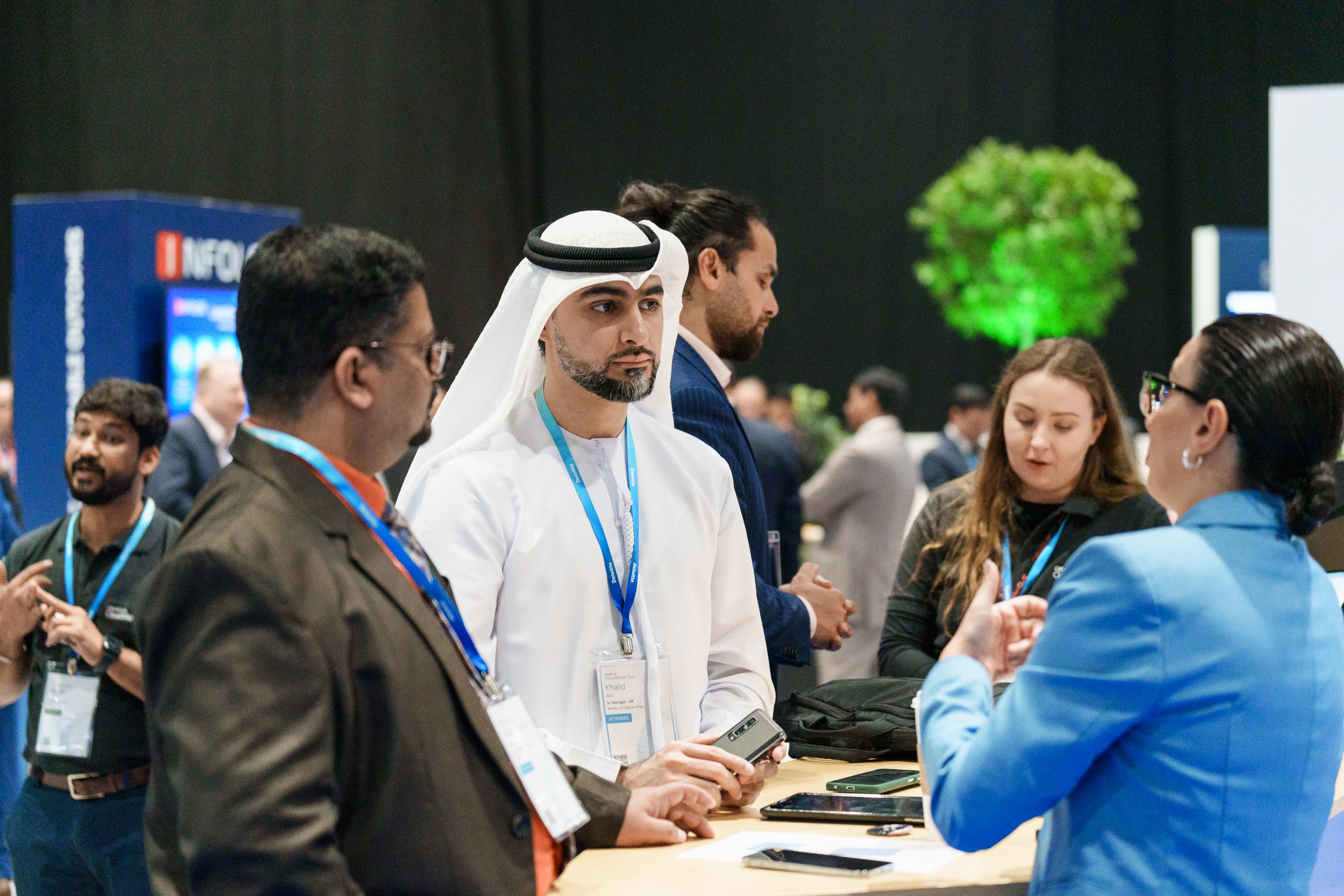 Show floor