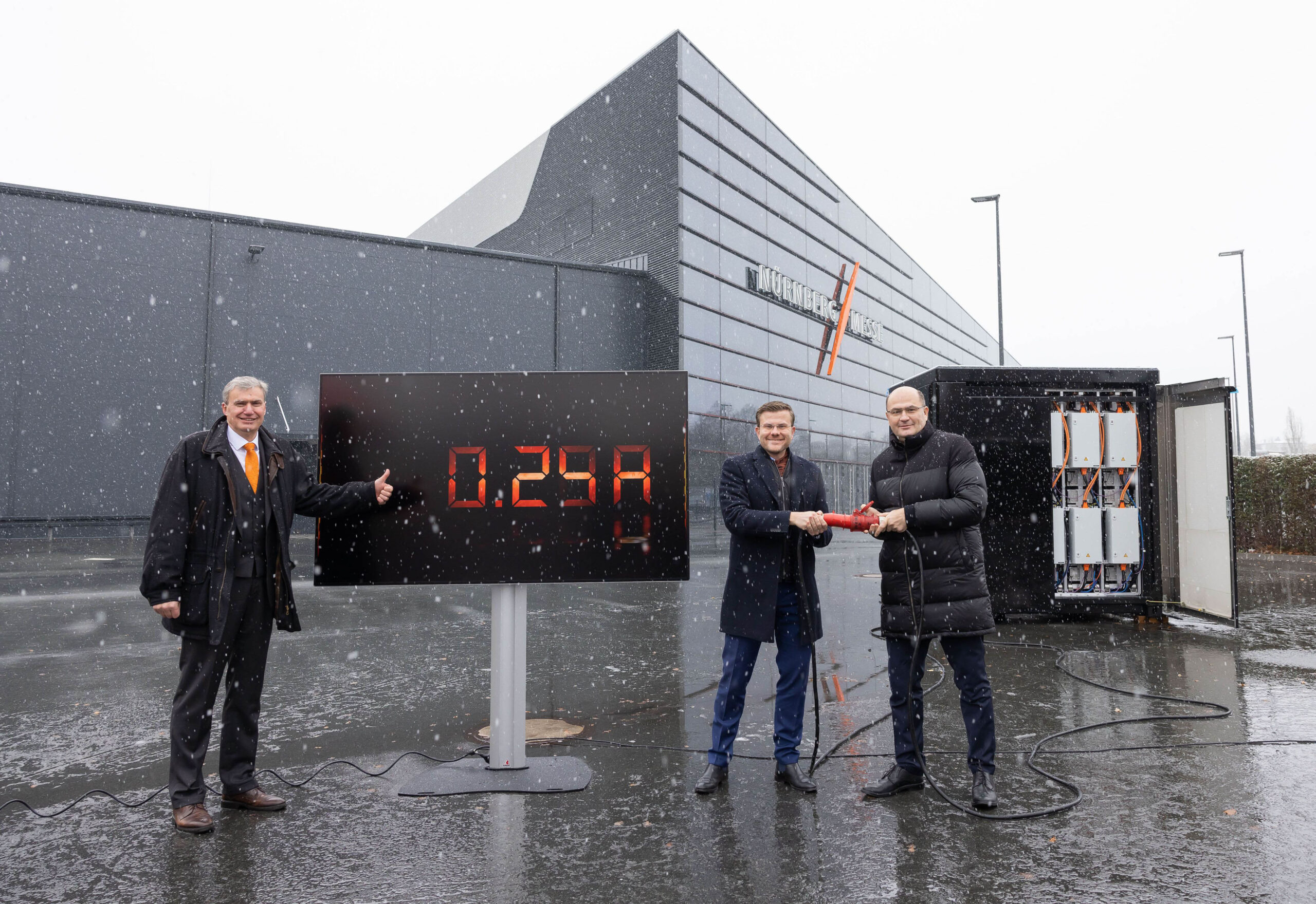 NürnbergMesse producing green electricity on a large scale for the first time