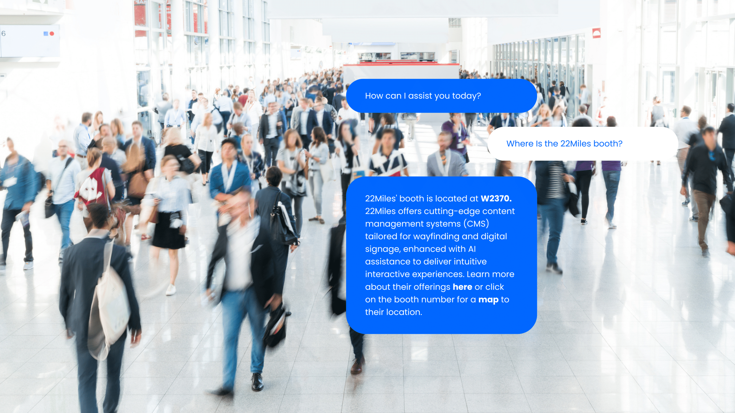 22Miles unveils Trade Show AI Assistant