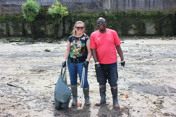 Eventprofs take part in River Thames clean-up for charity