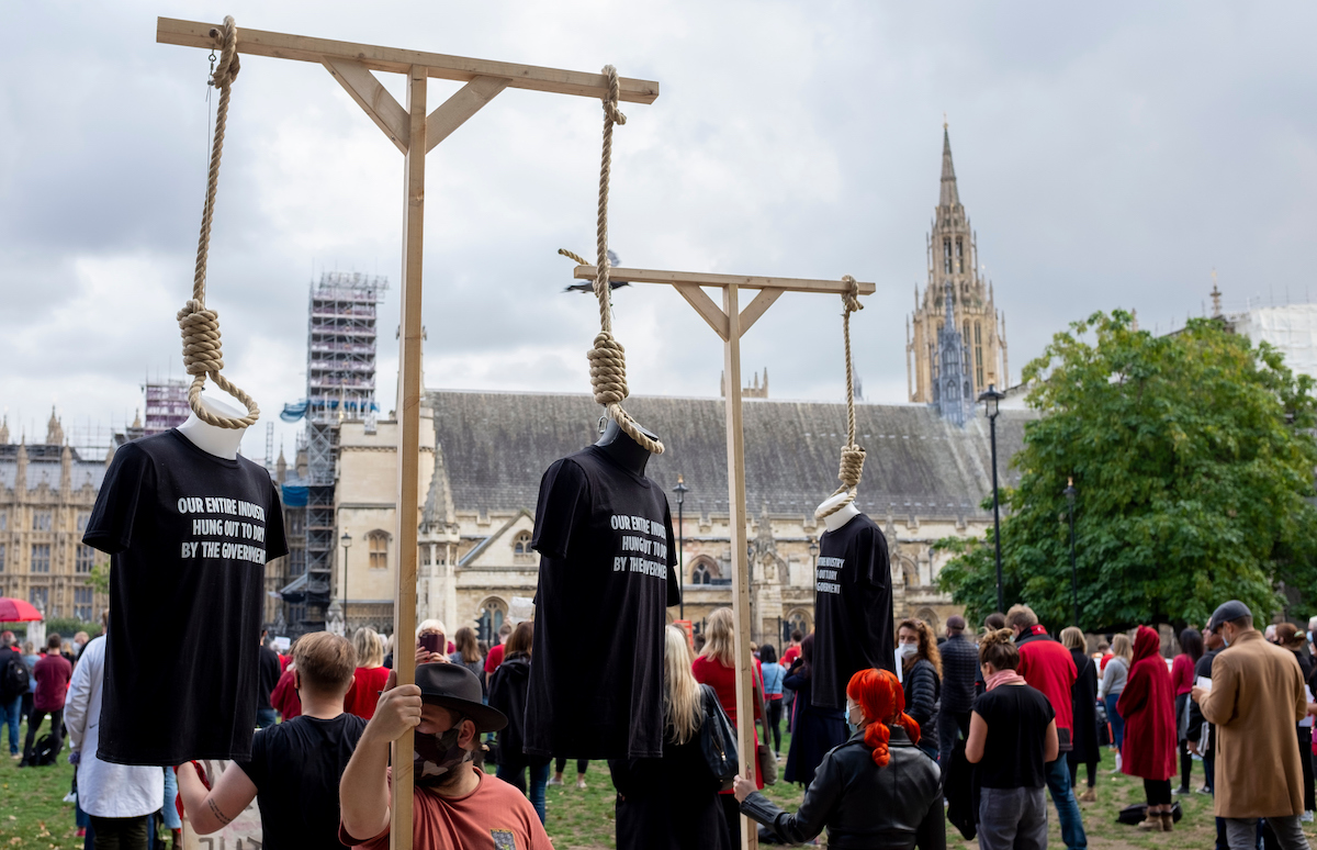 Events industry “on brink of collapse”, says BVEP