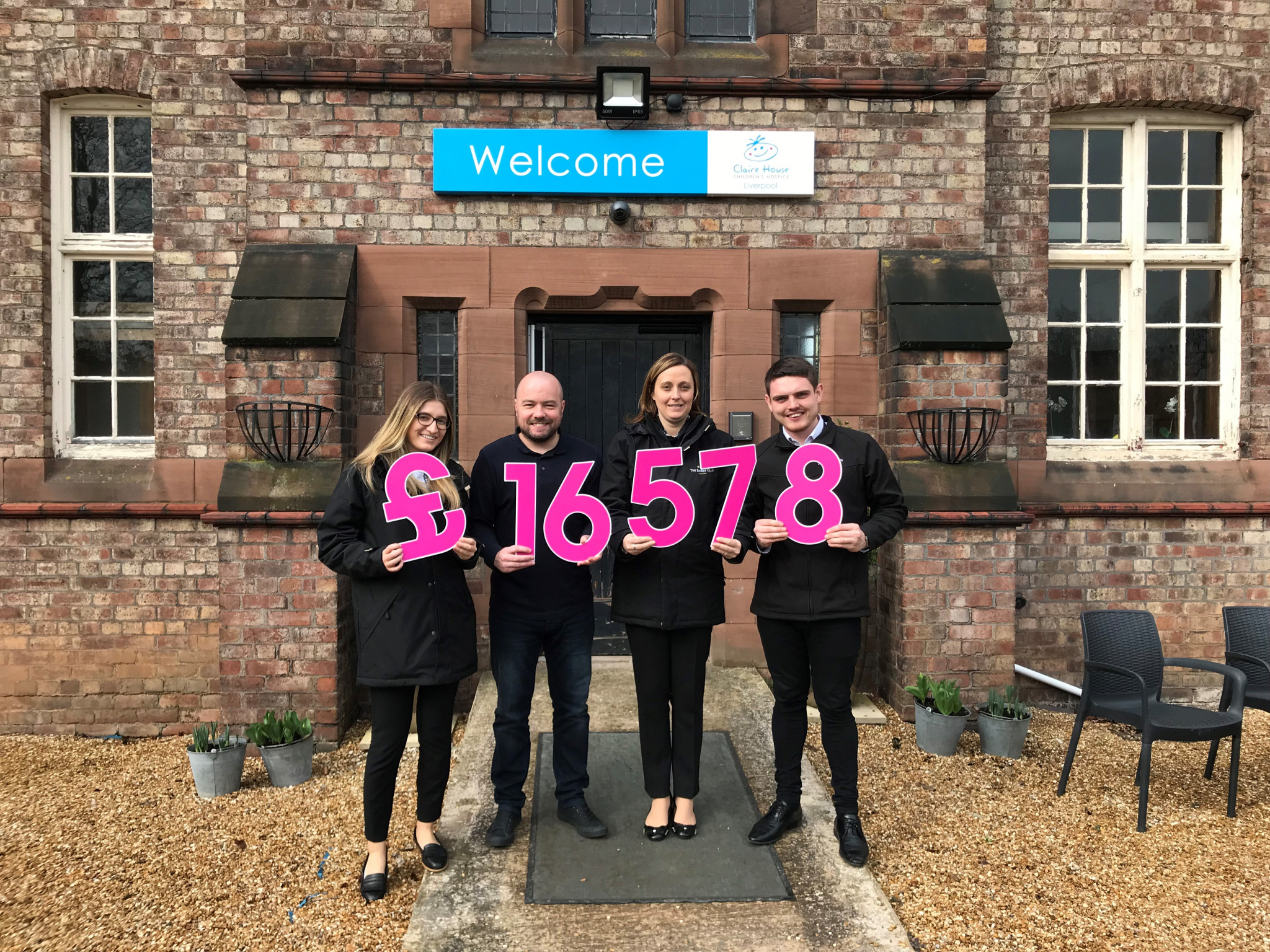 Jockey Club Catering raises thousands for Claire House Children’s Hospice