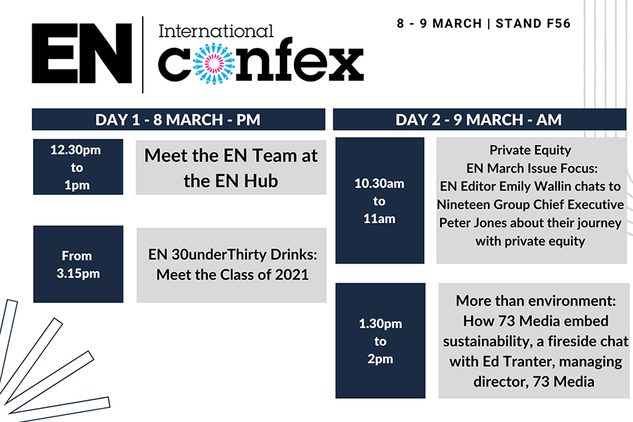 EN to host four sessions at International Confex