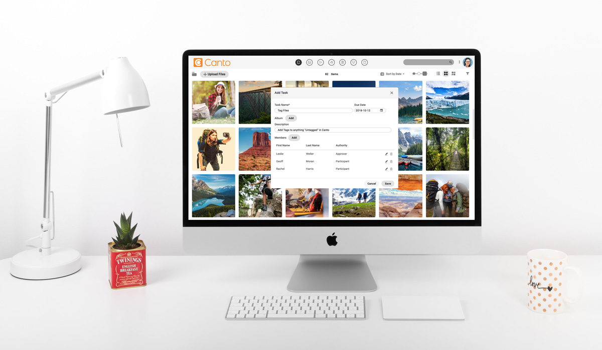 Digital asset management for exhibition and events teams