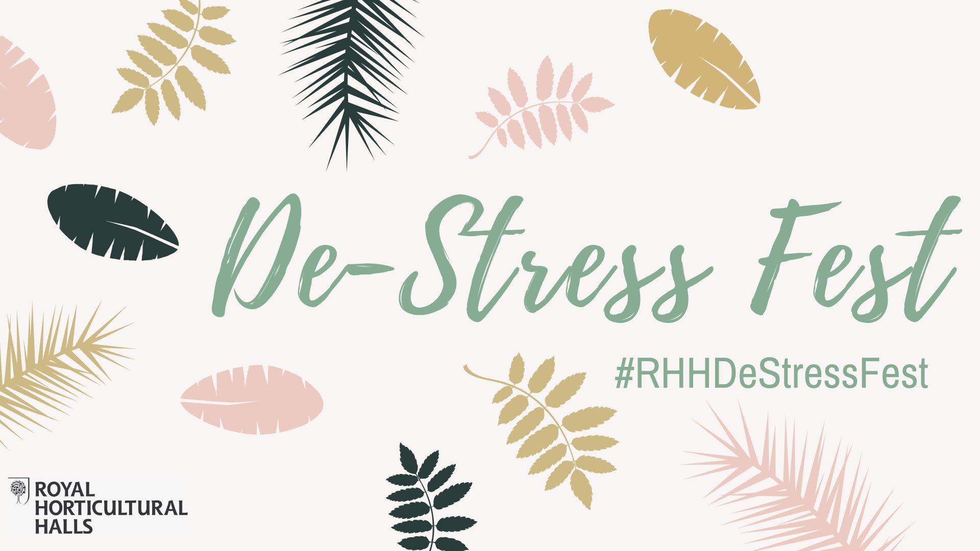 Royal Horticultural Halls launches free ‘De-Stress Fest’ for organisers