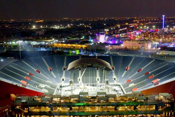 Arena boxes off 15,000-seat stadium for Joshua v Ruiz II fight in Saudi Arabia