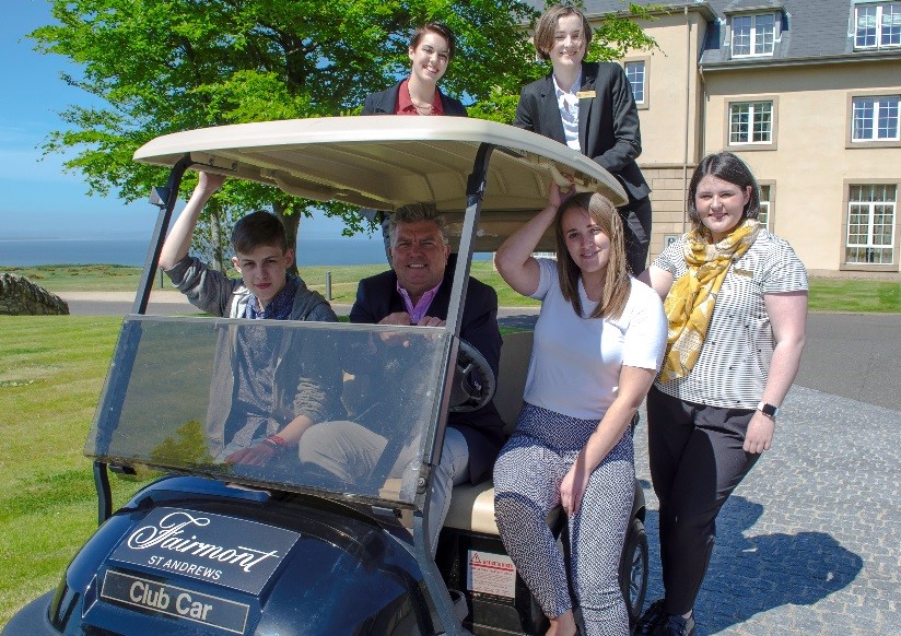Fairmont St Andrews welcomes five new apprentices