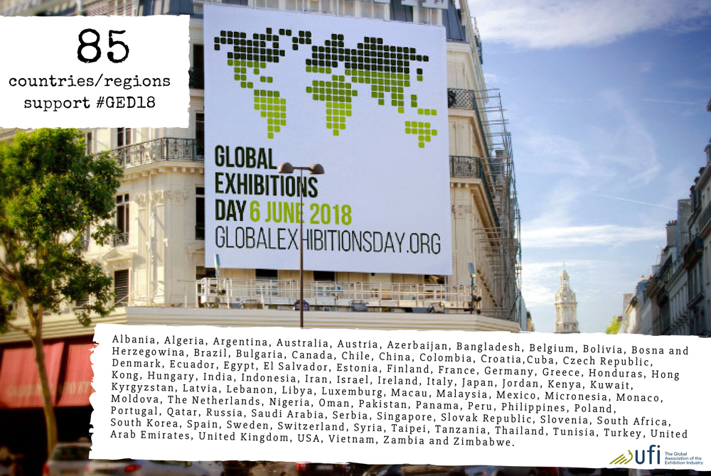 Industry celebrates record Global Exhibitions Day