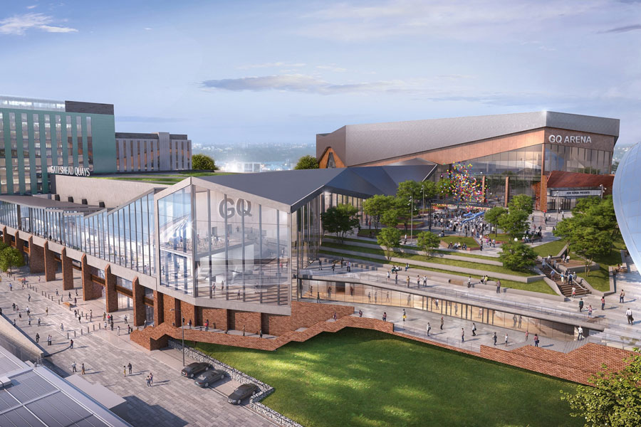 Details revealed for new Gateshead Quays international conference and exhibition centre