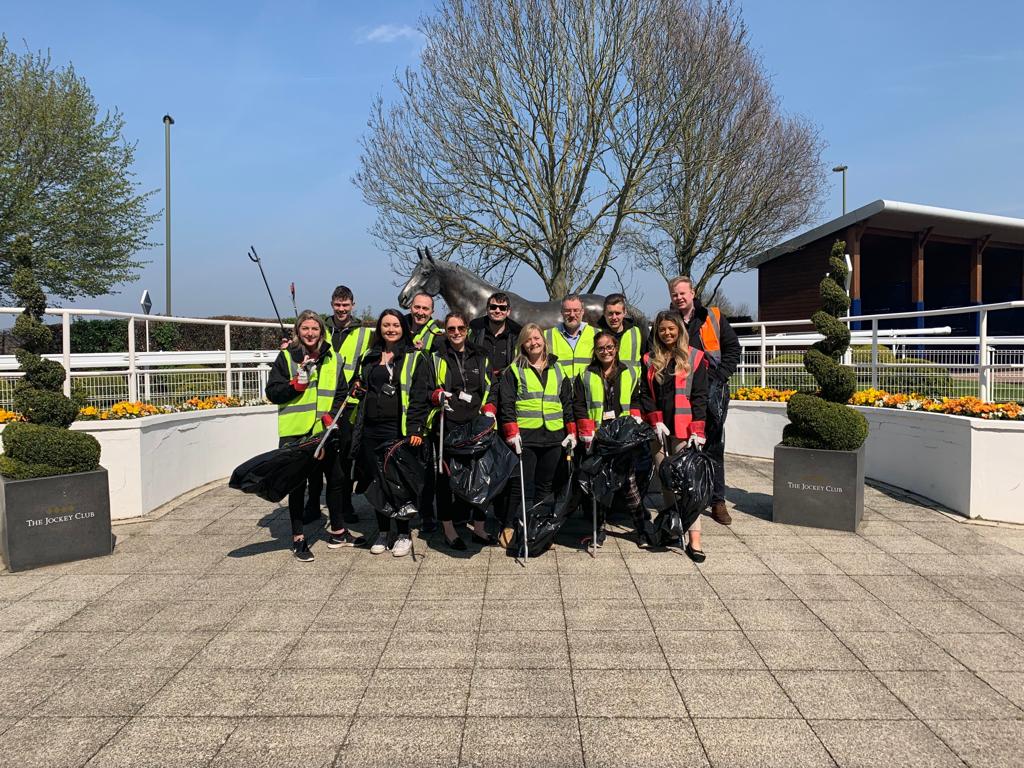 Jockey Club Catering joins 2019 Great British Spring Clean