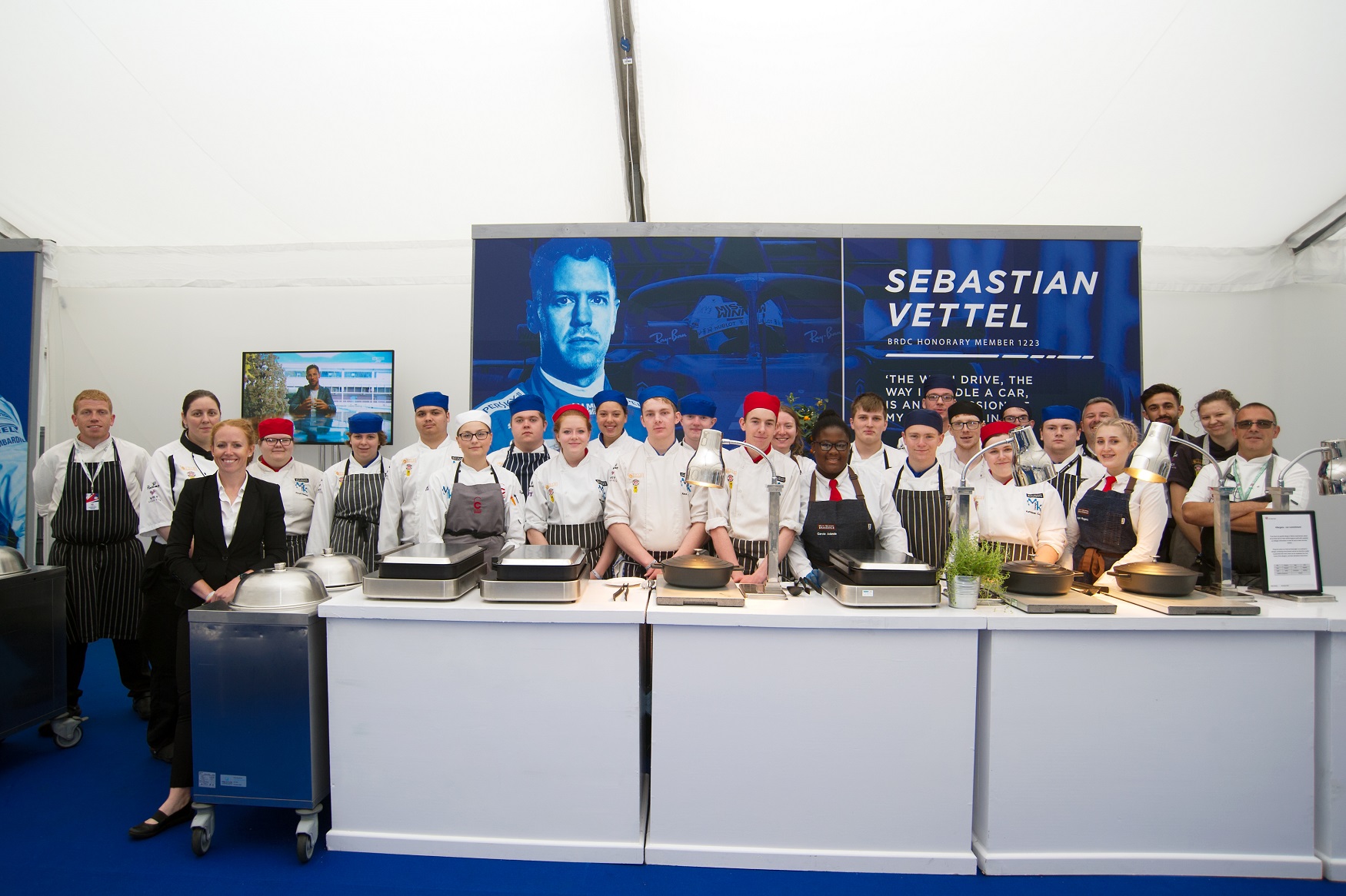 Silverstone and MK College partner to support hospitality students