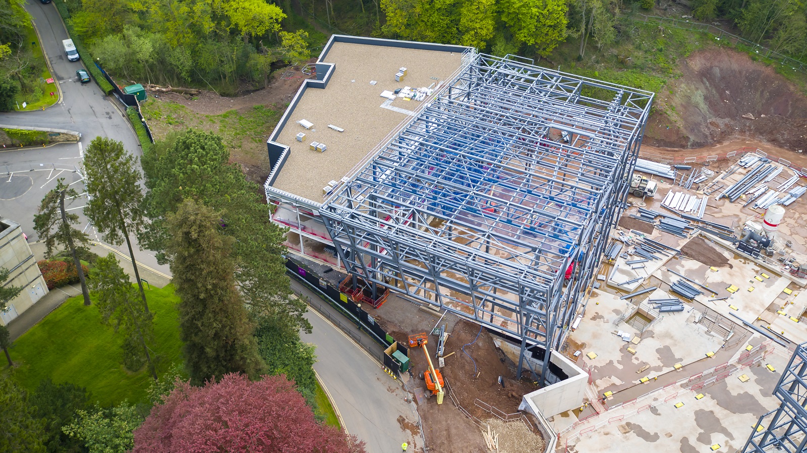ICC Wales construction reaches milestone