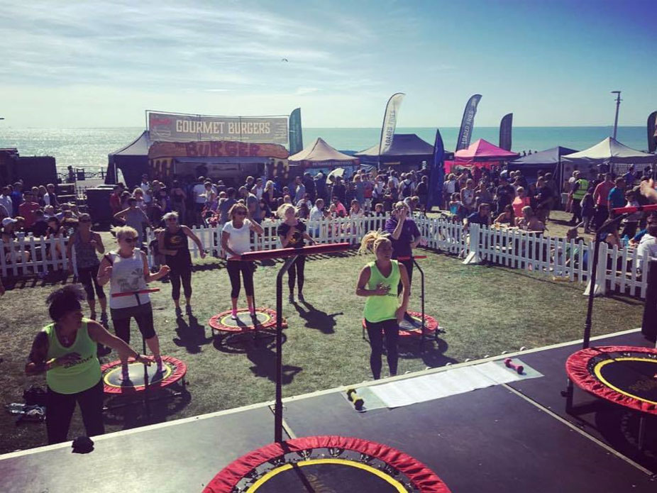THE SPORT AND FITNESS SHOW AND BRIGHTON AND HOVE TRIATHLON 2016