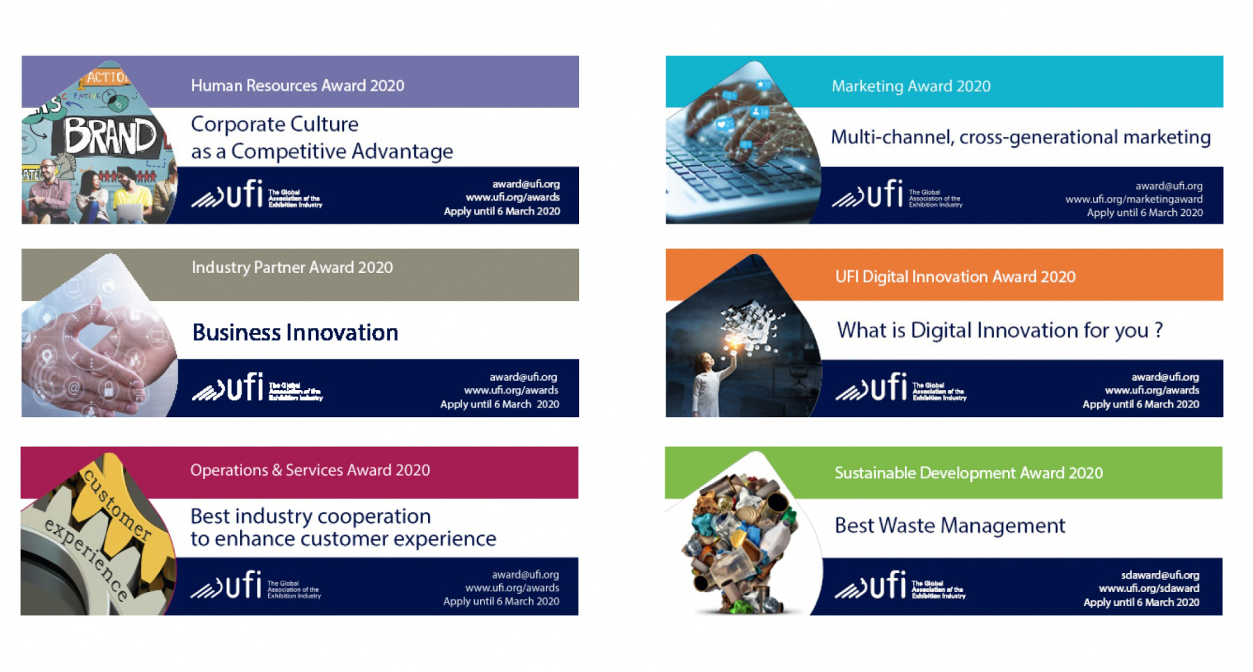 New UFI award announced