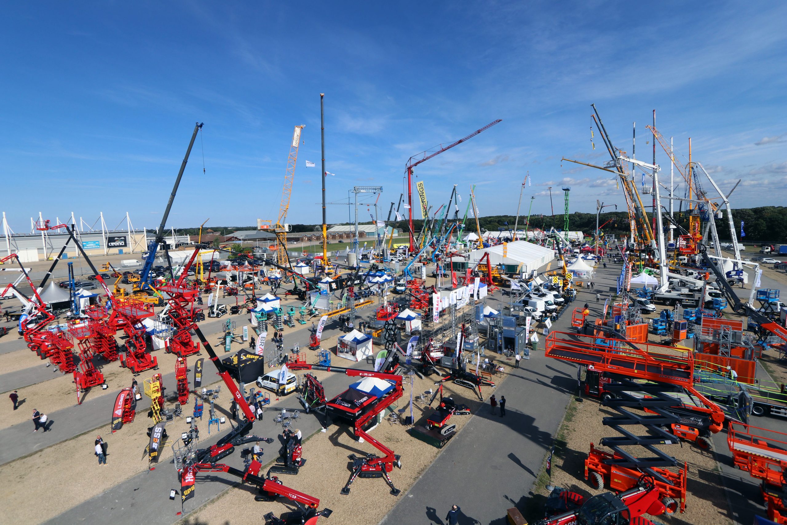 East of England Arena opens Europe’s largest lifting equipment show