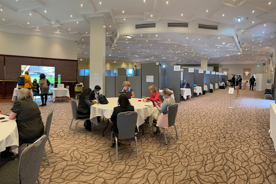 Forum goes hybrid but “nothing beats face to face”