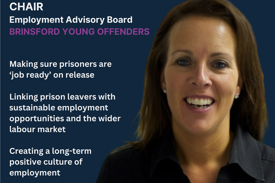 Sharon Robinson appointed EAB chair for Brinsford young offenders