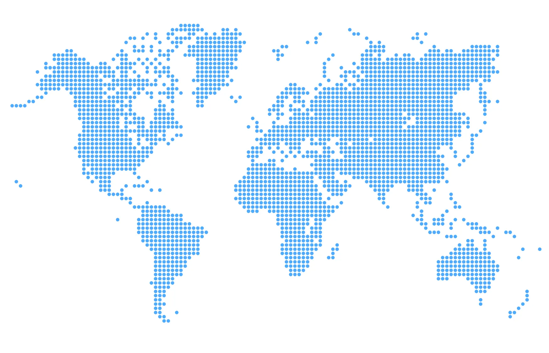 Global dots graphic