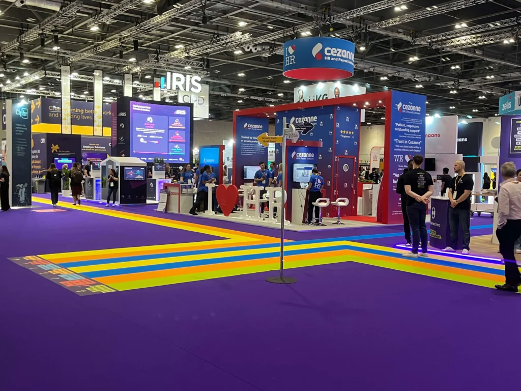 Exhibition carpet floor