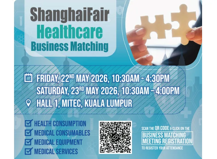 Shanghai Fair Healthcare to debut in Malaysia